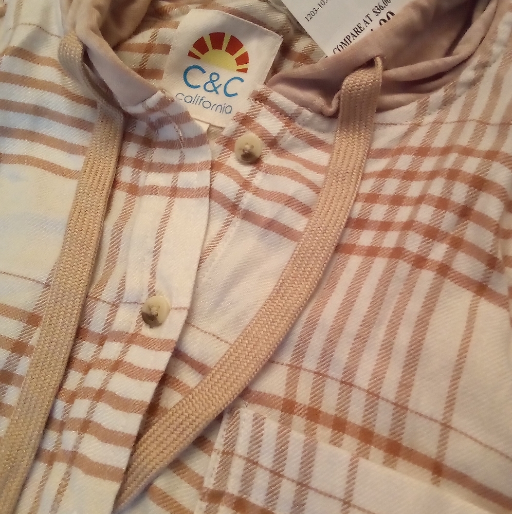NWT C&C California Shacket - Picture 2 of 13
